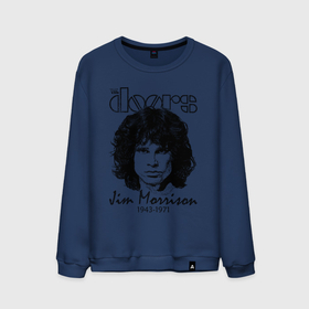 Мужской свитшот хлопок с принтом The Doors Jim Morrison в Курске, 100% хлопок |  | 