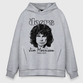 Мужское худи Oversize хлопок с принтом The Doors Jim Morrison , френч-терри — 70% хлопок, 30% полиэстер. Мягкий теплый начес внутри —100% хлопок | боковые карманы, эластичные манжеты и нижняя кромка, капюшон на магнитной кнопке | Тематика изображения на принте: 
