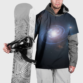 Накидка на куртку 3D с принтом Спиральная галактика , 100% полиэстер |  | Тематика изображения на принте: 