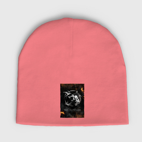 Мужская шапка демисезонная с принтом The Witcher   Logo в Кировске,  |  | Тематика изображения на принте: 