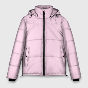 Мужская зимняя куртка 3D с принтом Однотонный светло розовый в Тюмени, верх — 100% полиэстер; подкладка — 100% полиэстер; утеплитель — 100% полиэстер | длина ниже бедра, свободный силуэт Оверсайз. Есть воротник-стойка, отстегивающийся капюшон и ветрозащитная планка. 

Боковые карманы с листочкой на кнопках и внутренний карман на молнии. | 