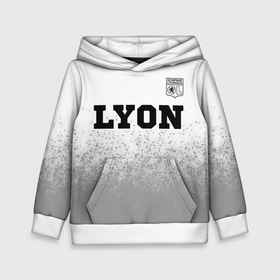 Детская толстовка 3D с принтом Lyon sport на светлом фоне посередине в Курске, 100% полиэстер | двухслойный капюшон со шнурком для регулировки, мягкие манжеты на рукавах и по низу толстовки, спереди карман-кенгуру с мягким внутренним слоем | 