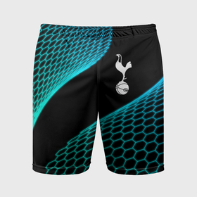 Мужские шорты спортивные с принтом Tottenham football net ,  |  | 