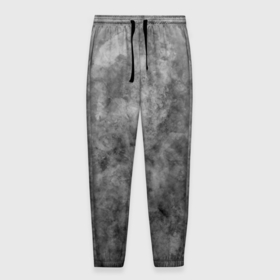 Мужские брюки 3D с принтом Абстракция   серый камень в Тюмени, 100% полиэстер | манжеты по низу, эластичный пояс регулируется шнурком, по бокам два кармана без застежек, внутренняя часть кармана из мелкой сетки | 
