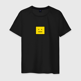 Мужская футболка хлопок с принтом Покер фейс в Курске, 100% хлопок | прямой крой, круглый вырез горловины, длина до линии бедер, слегка спущенное плечо. | Тематика изображения на принте: 