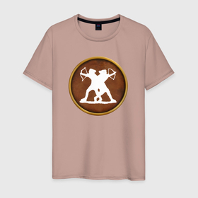 Мужская футболка хлопок с принтом Скифия Rome: Total War Alexander в Белгороде, 100% хлопок | прямой крой, круглый вырез горловины, длина до линии бедер, слегка спущенное плечо. | 