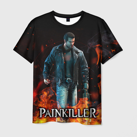 Мужская футболка 3D с принтом Painkiller   Daniel Garner в Кировске, 100% полиэфир | прямой крой, круглый вырез горловины, длина до линии бедер | Тематика изображения на принте: 