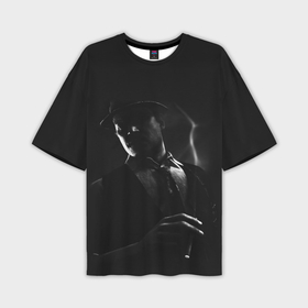 Мужская футболка oversize 3D с принтом Alone in the dark   Edward Carnby в Тюмени,  |  | Тематика изображения на принте: 