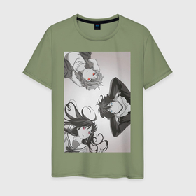 Мужская футболка хлопок с принтом Бездомный бог Хиёри Ики в Курске, 100% хлопок | прямой крой, круглый вырез горловины, длина до линии бедер, слегка спущенное плечо. | 