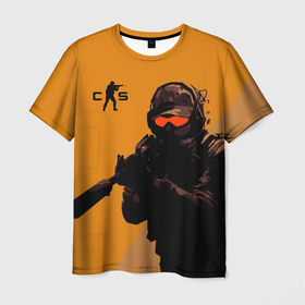 Мужская футболка 3D с принтом Тактические стрелки наготове Counter Strike 2 в Екатеринбурге, 100% полиэфир | прямой крой, круглый вырез горловины, длина до линии бедер | 