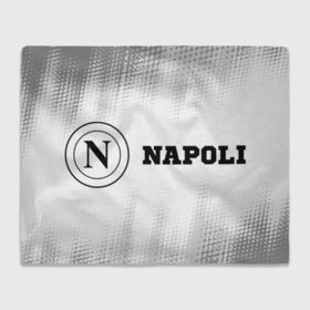 Плед 3D с принтом Napoli sport на светлом фоне по горизонтали в Курске, 100% полиэстер | закругленные углы, все края обработаны. Ткань не мнется и не растягивается | Тематика изображения на принте: 