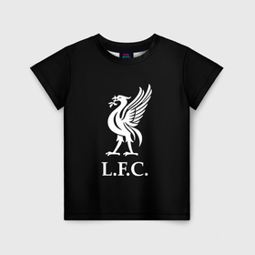 Детская футболка 3D с принтом Liverpool fc club в Курске, 100% гипоаллергенный полиэфир | прямой крой, круглый вырез горловины, длина до линии бедер, чуть спущенное плечо, ткань немного тянется | Тематика изображения на принте: 