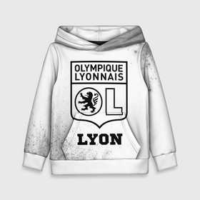 Детская толстовка 3D с принтом Lyon sport на светлом фоне в Курске, 100% полиэстер | двухслойный капюшон со шнурком для регулировки, мягкие манжеты на рукавах и по низу толстовки, спереди карман-кенгуру с мягким внутренним слоем | 