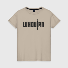 Женская футболка хлопок с принтом Whovian movie в Санкт-Петербурге, 100% хлопок | прямой крой, круглый вырез горловины, длина до линии бедер, слегка спущенное плечо | 