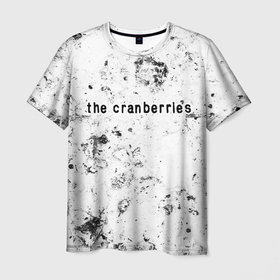 Мужская футболка 3D с принтом The Cranberries dirty ice в Белгороде, 100% полиэфир | прямой крой, круглый вырез горловины, длина до линии бедер | Тематика изображения на принте: 