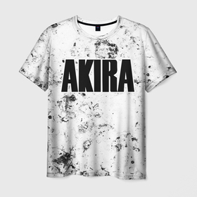Мужская футболка 3D с принтом Akira dirty ice в Новосибирске, 100% полиэфир | прямой крой, круглый вырез горловины, длина до линии бедер | 