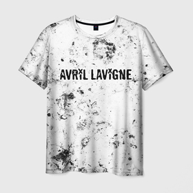 Мужская футболка 3D с принтом Avril Lavigne dirty ice в Новосибирске, 100% полиэфир | прямой крой, круглый вырез горловины, длина до линии бедер | Тематика изображения на принте: 