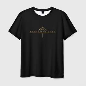 Мужская футболка 3D с принтом Babylons Fall в Курске, 100% полиэфир | прямой крой, круглый вырез горловины, длина до линии бедер | 