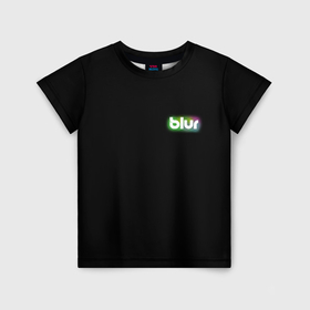 Детская футболка 3D с принтом Blur , 100% гипоаллергенный полиэфир | прямой крой, круглый вырез горловины, длина до линии бедер, чуть спущенное плечо, ткань немного тянется | Тематика изображения на принте: 