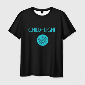 Мужская футболка 3D с принтом Child of Light в Тюмени, 100% полиэфир | прямой крой, круглый вырез горловины, длина до линии бедер | Тематика изображения на принте: 