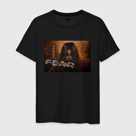 Мужская футболка хлопок с принтом Альма Вейд Fear 1 в Кировске, 100% хлопок | прямой крой, круглый вырез горловины, длина до линии бедер, слегка спущенное плечо. | Тематика изображения на принте: 