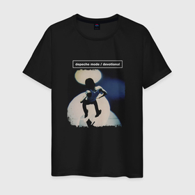 Мужская футболка хлопок с принтом Depeche Mode   Dave devotional tour в Тюмени, 100% хлопок | прямой крой, круглый вырез горловины, длина до линии бедер, слегка спущенное плечо. | 