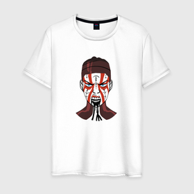 Мужская футболка хлопок с принтом Senua   Hellblade в Санкт-Петербурге, 100% хлопок | прямой крой, круглый вырез горловины, длина до линии бедер, слегка спущенное плечо. | 