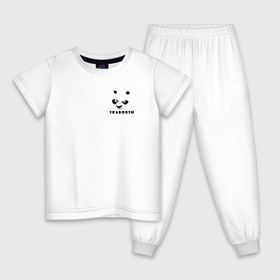 Детская пижама хлопок с принтом Кунгфу панда скидыщ , 100% хлопок |  брюки и футболка прямого кроя, без карманов, на брюках мягкая резинка на поясе и по низу штанин
 | 