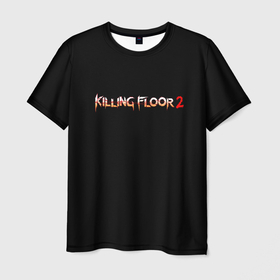 Мужская футболка 3D с принтом Killing Floor horror в Екатеринбурге, 100% полиэфир | прямой крой, круглый вырез горловины, длина до линии бедер | 