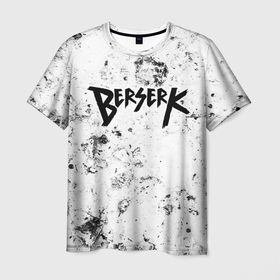 Мужская футболка 3D с принтом Berserk dirty ice в Новосибирске, 100% полиэфир | прямой крой, круглый вырез горловины, длина до линии бедер | Тематика изображения на принте: 
