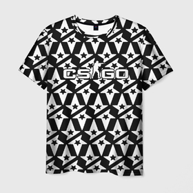 Мужская футболка 3D с принтом Контра астралис лого в Курске, 100% полиэфир | прямой крой, круглый вырез горловины, длина до линии бедер | Тематика изображения на принте: 