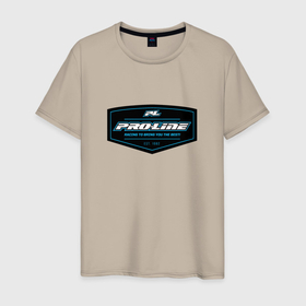 Мужская футболка хлопок с принтом Proline Racing , 100% хлопок | прямой крой, круглый вырез горловины, длина до линии бедер, слегка спущенное плечо. | 