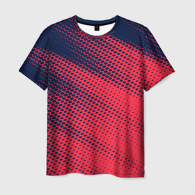 Мужская футболка 3D с принтом Яркий абстрактный узор для спорта в Тюмени, 100% полиэфир | прямой крой, круглый вырез горловины, длина до линии бедер | Тематика изображения на принте: 