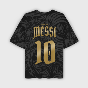 Мужская футболка oversize 3D с принтом Лионель Месси номер 10 сборная Аргентины в Белгороде,  |  | Тематика изображения на принте: 