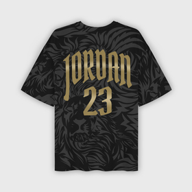 Мужская футболка oversize 3D с принтом Форма Майкла Джордана номер 23 Чикаго буллз в Белгороде,  |  | Тематика изображения на принте: 
