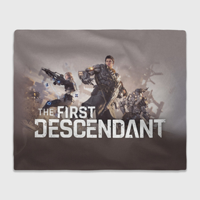 Плед 3D с принтом The First Descendant   game в Кировске, 100% полиэстер | закругленные углы, все края обработаны. Ткань не мнется и не растягивается | 