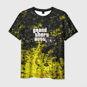 Мужская футболка 3D с принтом GTA6 maps в городе Новоалтайск, 100% полиэфир | прямой крой, круглый вырез горловины, длина до линии бедер | 