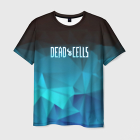Мужская футболка 3D с принтом Dead cells абстрактный стиль в городе Новоалтайск, 100% полиэфир | прямой крой, круглый вырез горловины, длина до линии бедер | 
