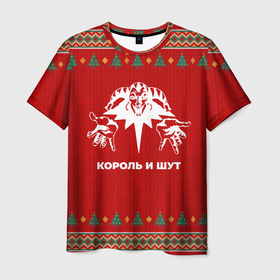 Мужская футболка 3D Король и Шут new year: в городе Новоалтайск, 100% полиэфир | прямой крой, круглый вырез горловины, длина до линии бедер |