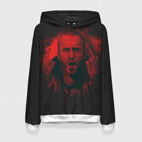 Женская толстовка 3D с принтом Jesse Pinkman в Ухте, 100% полиэстер  | двухслойный капюшон со шнурком для регулировки, мягкие манжеты на рукавах и по низу толстовки, спереди карман-кенгуру с мягким внутренним слоем. | 