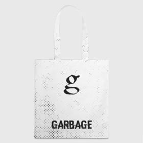 Шоппер 3D с принтом Garbage glitch на светлом фоне по центру в городе Новоалтайск, 100% полиэстер | Плотность: 200 г/м2; Размер: 34×35 см; Высота лямок: 30 см | 