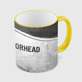 Кружка с полной запечаткой с принтом Motorhead   white gradient по горизонтали в Петрозаводске, керамика | ёмкость 330 мл | Тематика изображения на принте: 