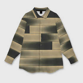 Женская рубашка oversize 3D Color yellow square: в Ухте, | |